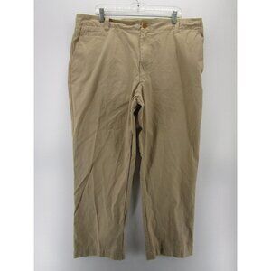 JL Powell Pants 42X32 Chino Khaki Sporting Canvas Outdoor Cotton*